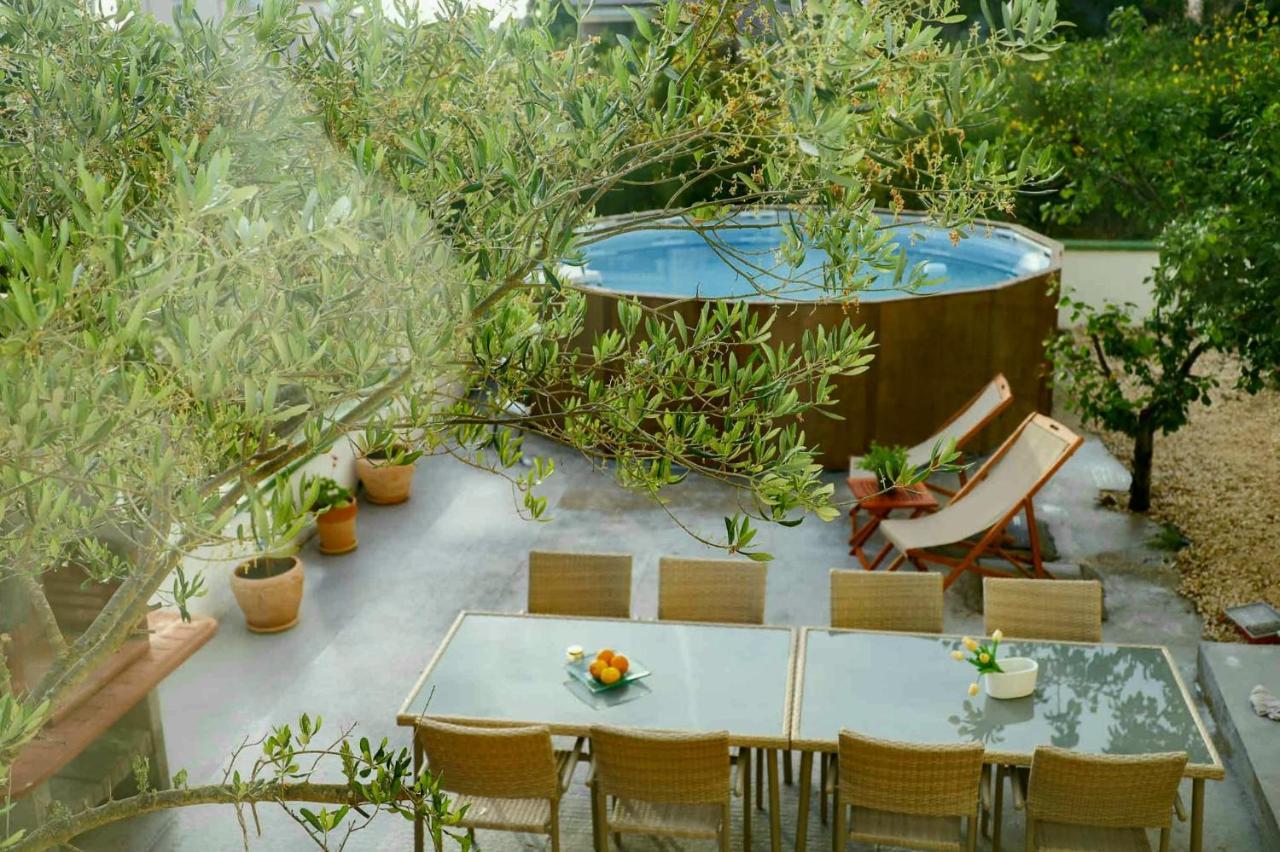 The Florens Residence Near The Beach With The Pool, Bbq And Kids Playground, Zadar Diklo Buitenkant foto